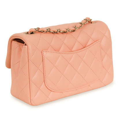 Chanel Classic Flap Lambskin Black Shoulder Bag Style 173