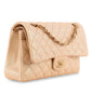 Chanel Classic Flap Lambskin Gold Shoulder Bag Style 36
