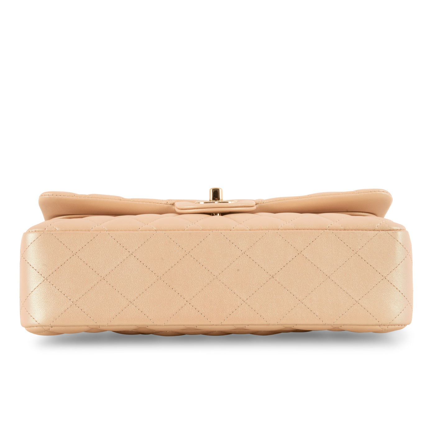 Chanel Classic Flap Lambskin Gold Shoulder Bag Style 36