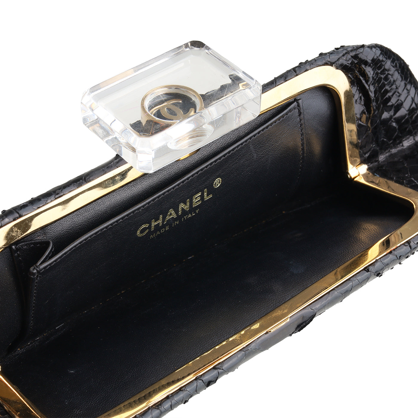 Chanel Timeless Leather Black Clutch Style 3