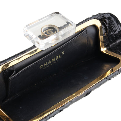 Chanel Timeless Leather Black Clutch Style 3