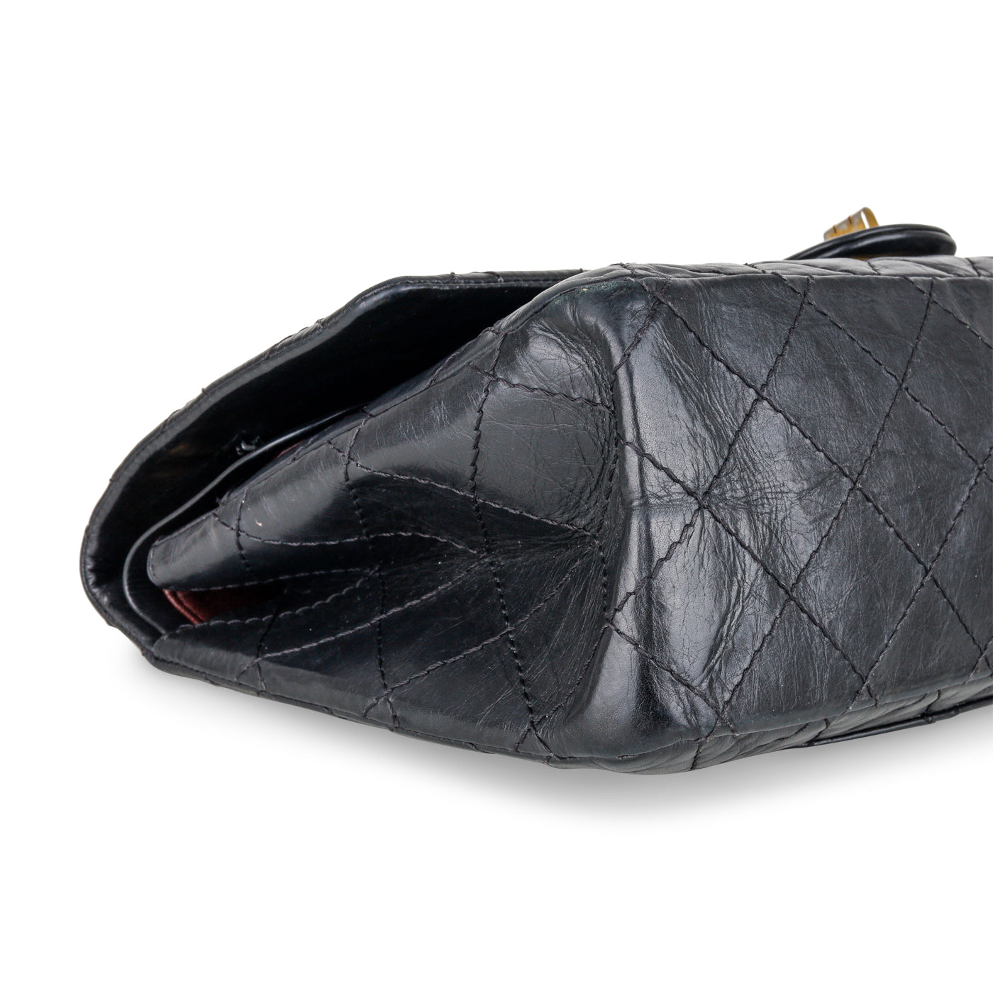 Chanel Classic Flap Calfskin Black Shoulder Bag Style 3