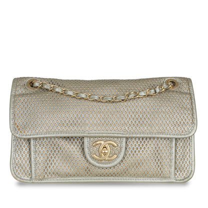 Chanel Timeless Leather Gold Shoulder Bag