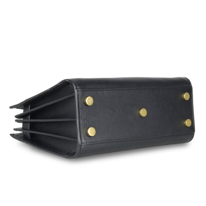 Saint Laurent Sac De Jour Calfskin Black Handbag Style 2
