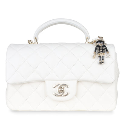 Chanel Classic Flap Lambskin Gold Shoulder Bag Style 77