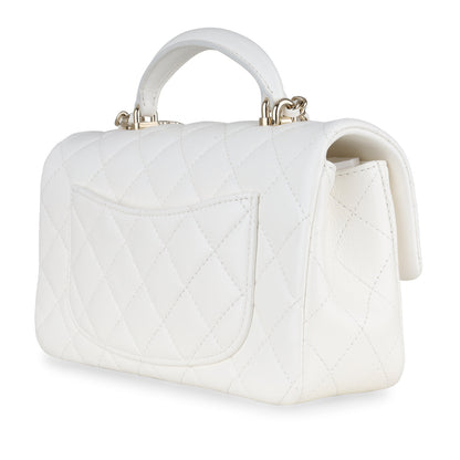 Chanel Classic Flap Lambskin Gold Shoulder Bag Style 77