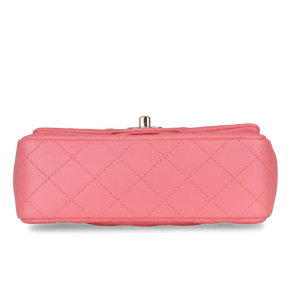 Chanel Classic Flap Lambskin Gold Shoulder Bag Style 78