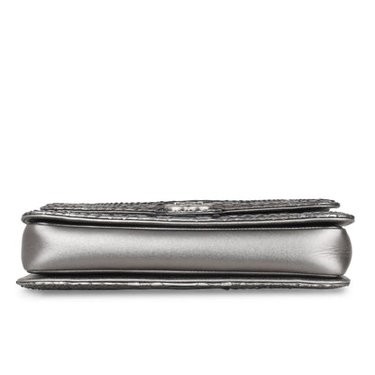 Chanel Python Flap Bag - Metallic