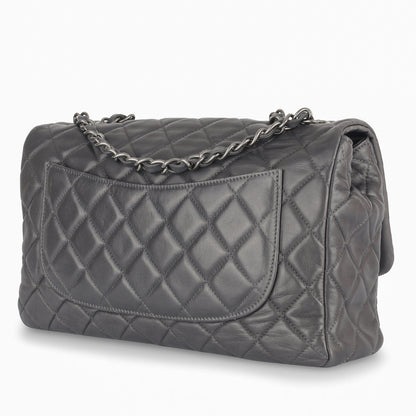 Chanel Jumbo Seasonal Flap Bag - Grey