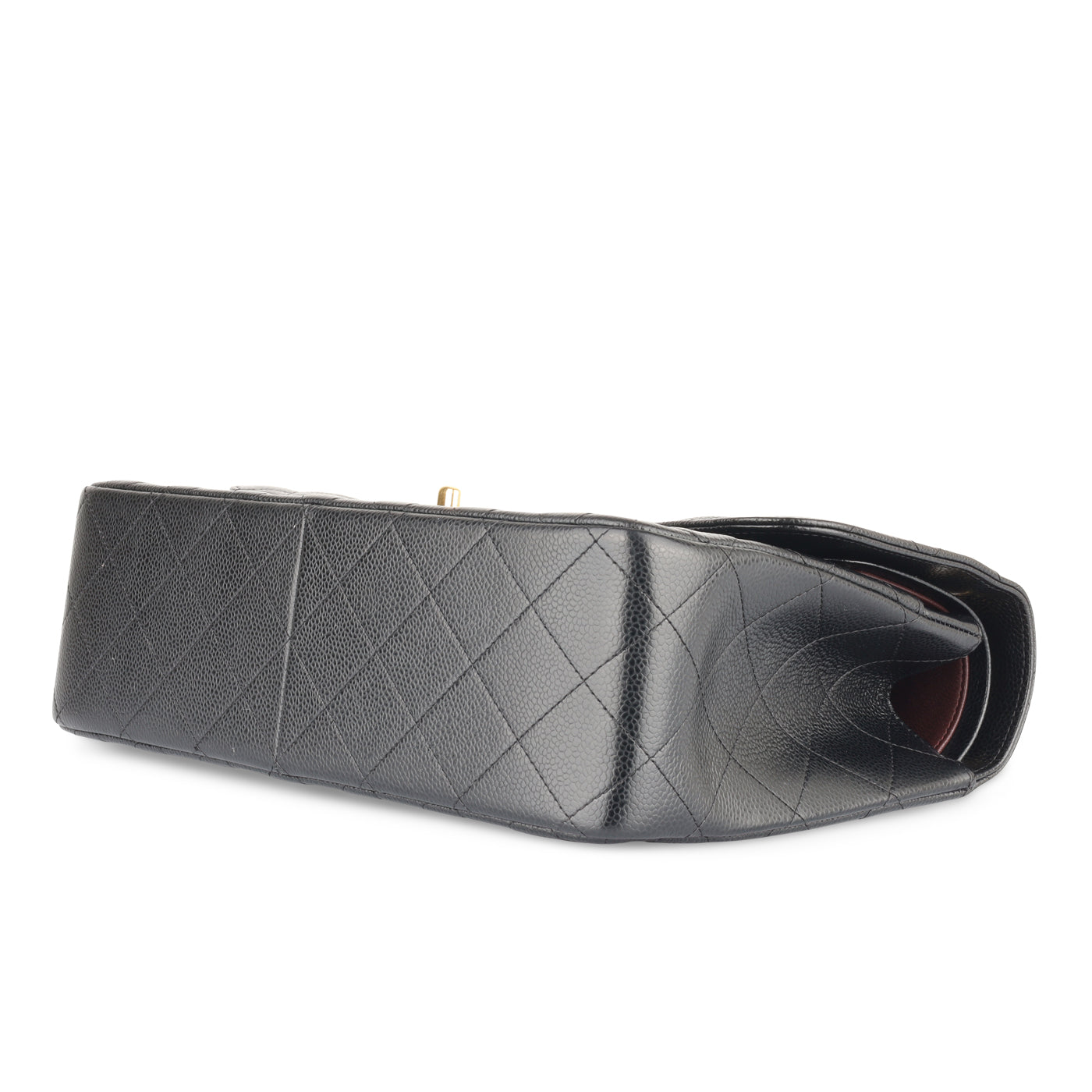 Chanel Classic Flap Caviar Black Shoulder Bag Style 17
