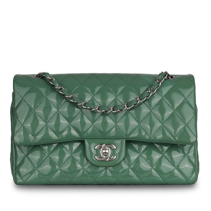 Chanel Classic Flap Patent Leather Black Shoulder Bag Style 3