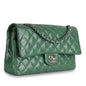 Chanel Classic Flap Patent Leather Black Shoulder Bag Style 3
