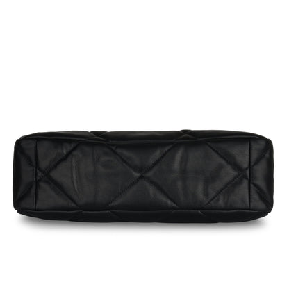 Chanel Chanel 19 Lambskin Black Shoulder Bag Style 21