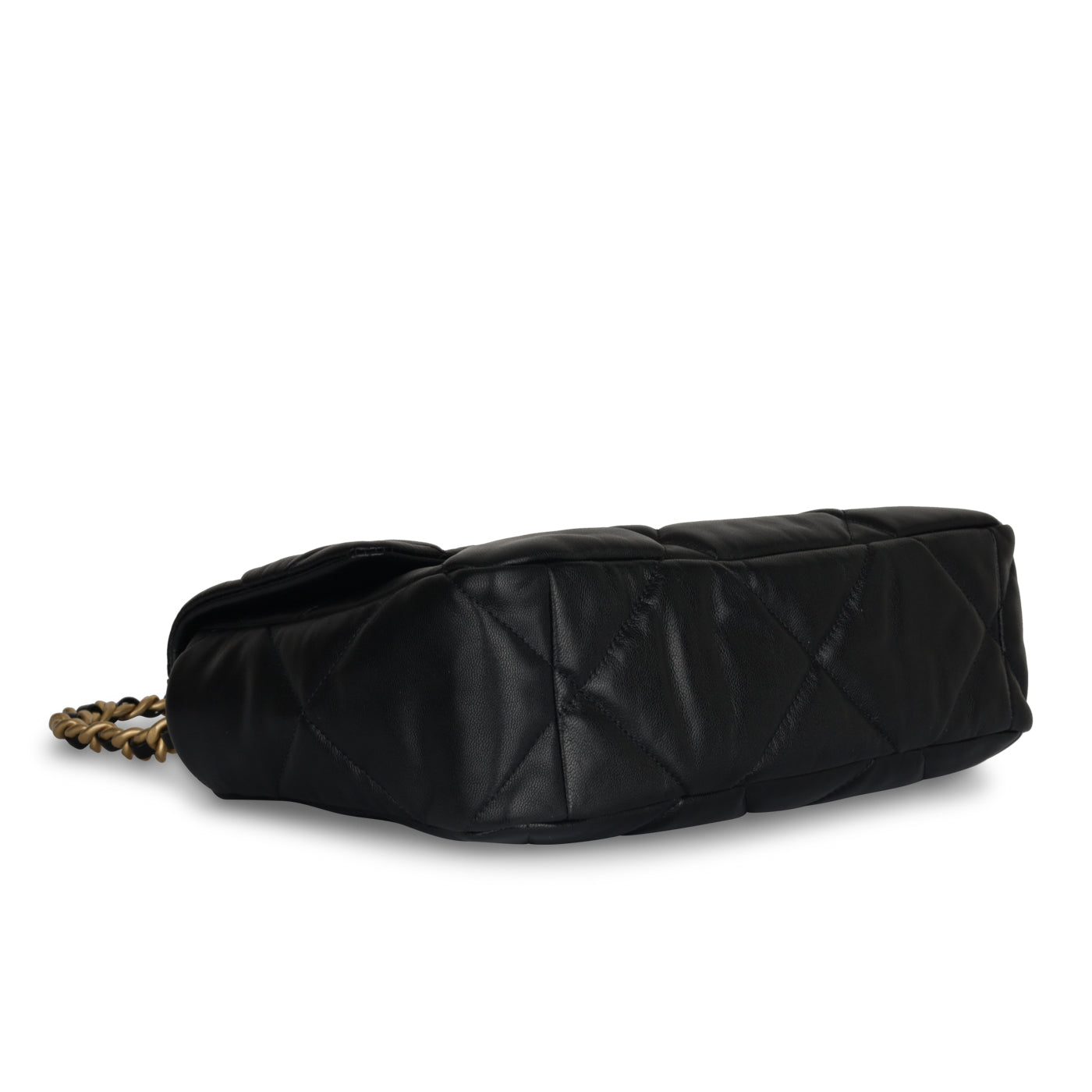 Chanel Chanel 19 Lambskin Black Shoulder Bag Style 21