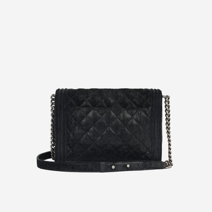 Chanel Classic Flap Quilted Black Shoulder Bag Style 6