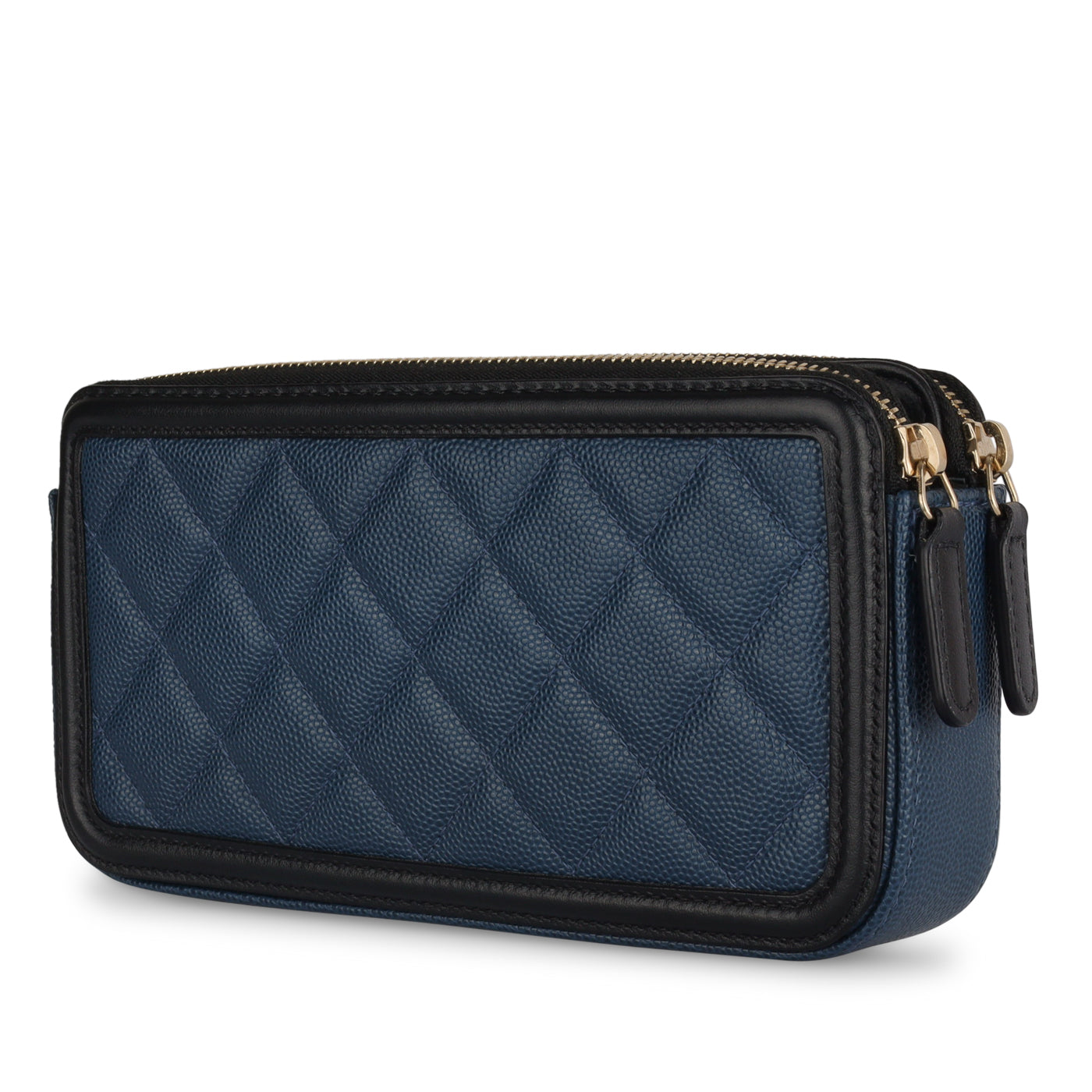 Chanel Vanity Caviar Black Clutch Style 4