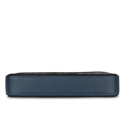 Chanel Vanity Caviar Black Clutch Style 4
