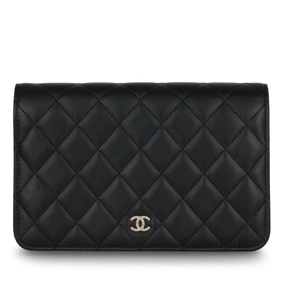 Chanel Classic Flap Lambskin Black Crossbody Style 5