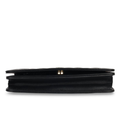 Chanel Classic Flap Lambskin Black Crossbody Style 5