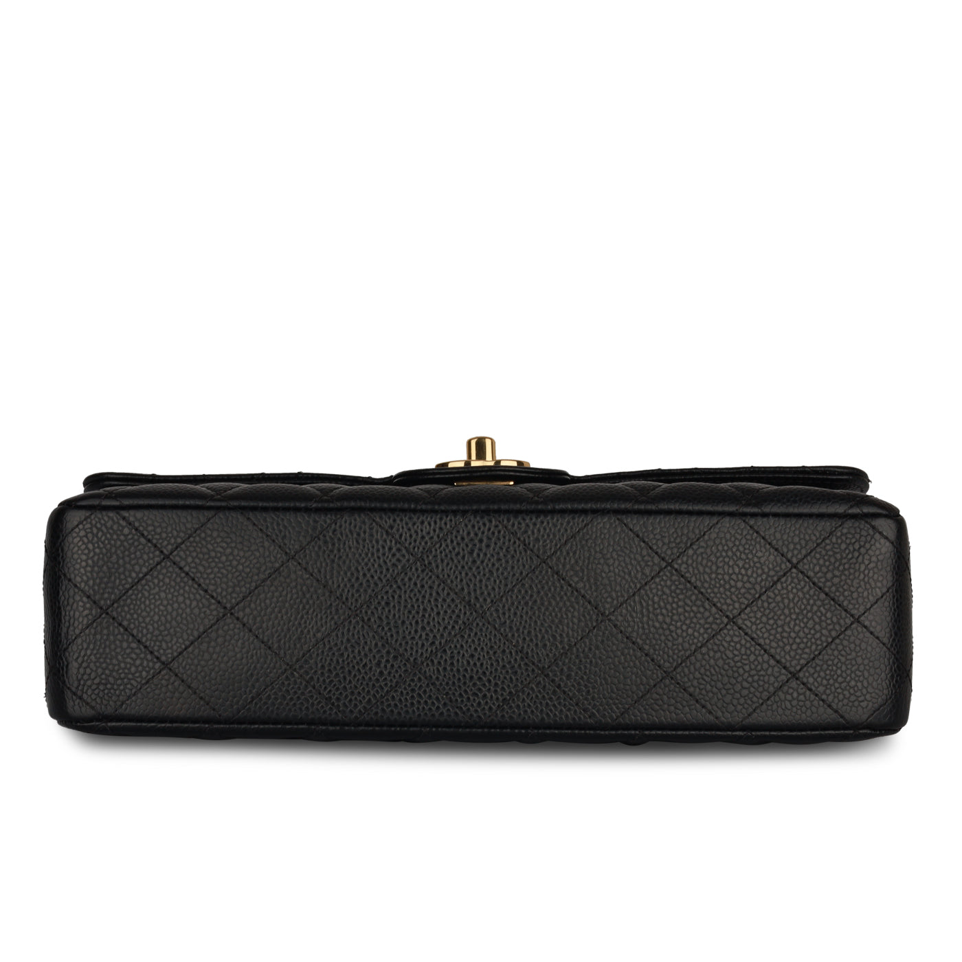 Chanel Classic Flap Lambskin Black Shoulder Bag Style 112