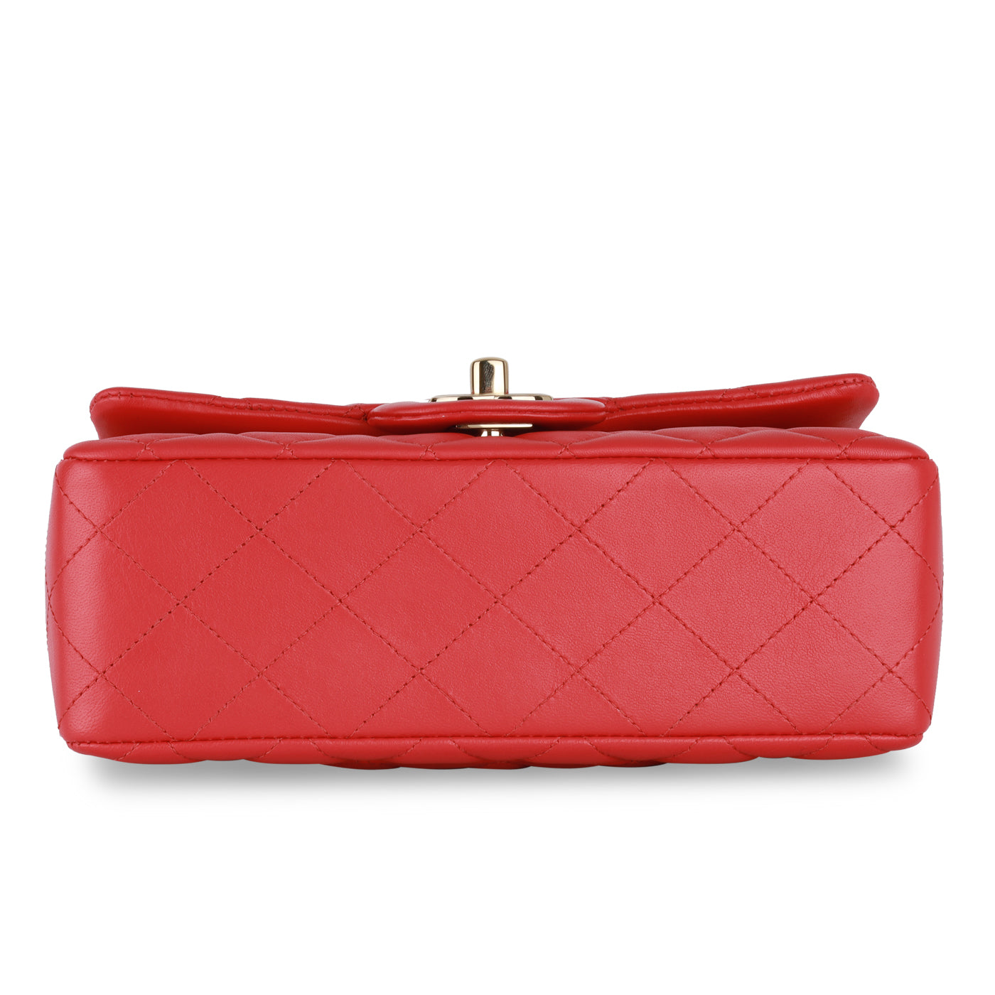 Chanel Classic Flap Lambskin Black Shoulder Bag Style 166