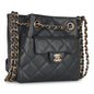 Chanel Gabrielle Caviar Black Shoulder Bag