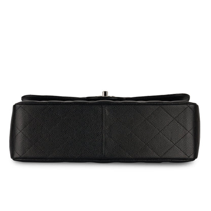 Chanel Classic Flap Lambskin Black Shoulder Bag Style 43