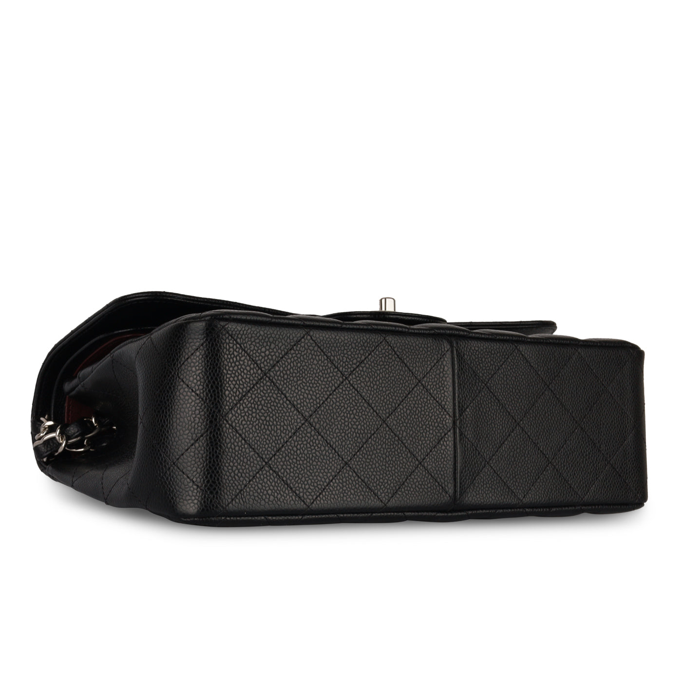 Chanel Classic Flap Lambskin Black Shoulder Bag Style 43