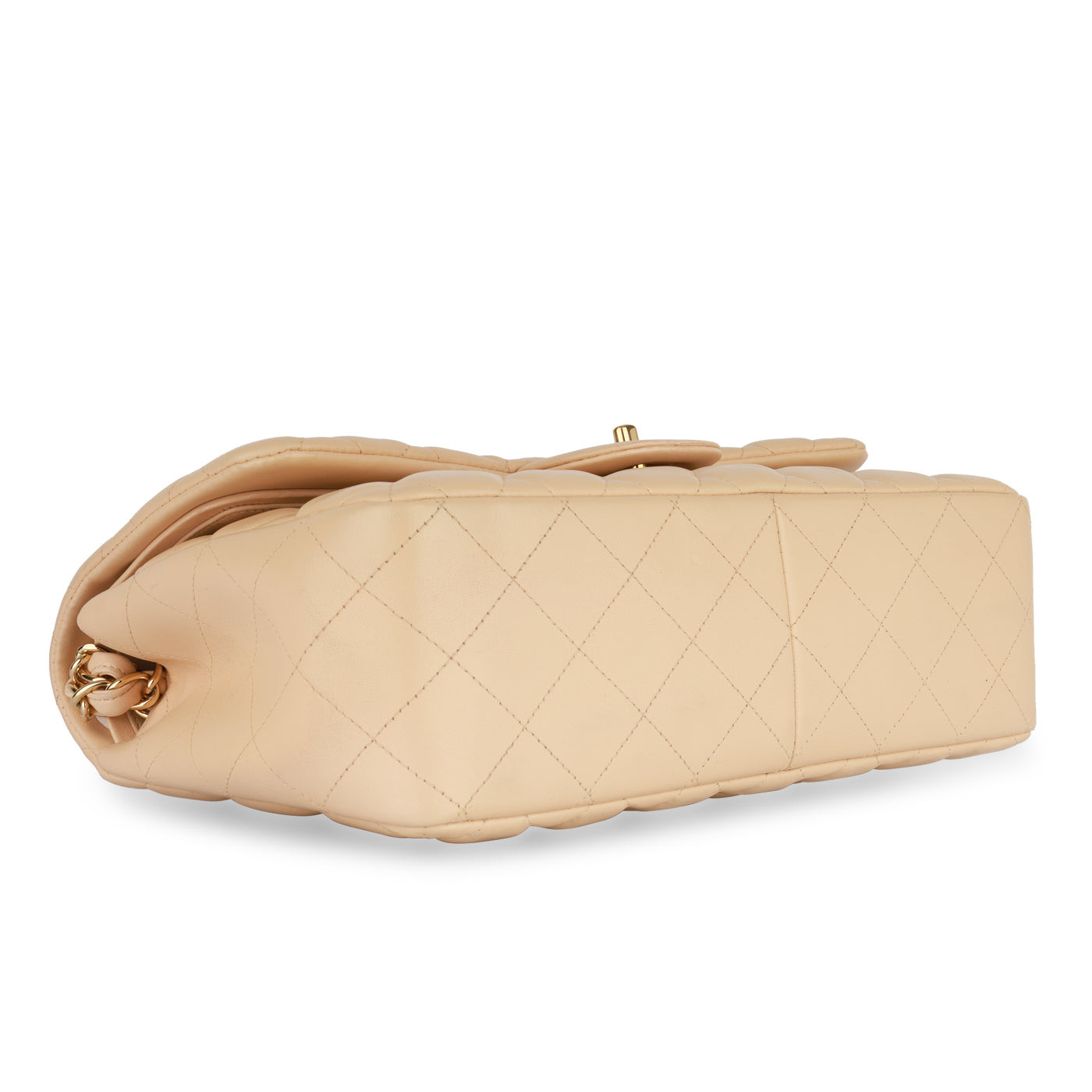 Chanel Classic Flap Lambskin Gold Shoulder Bag Style 13