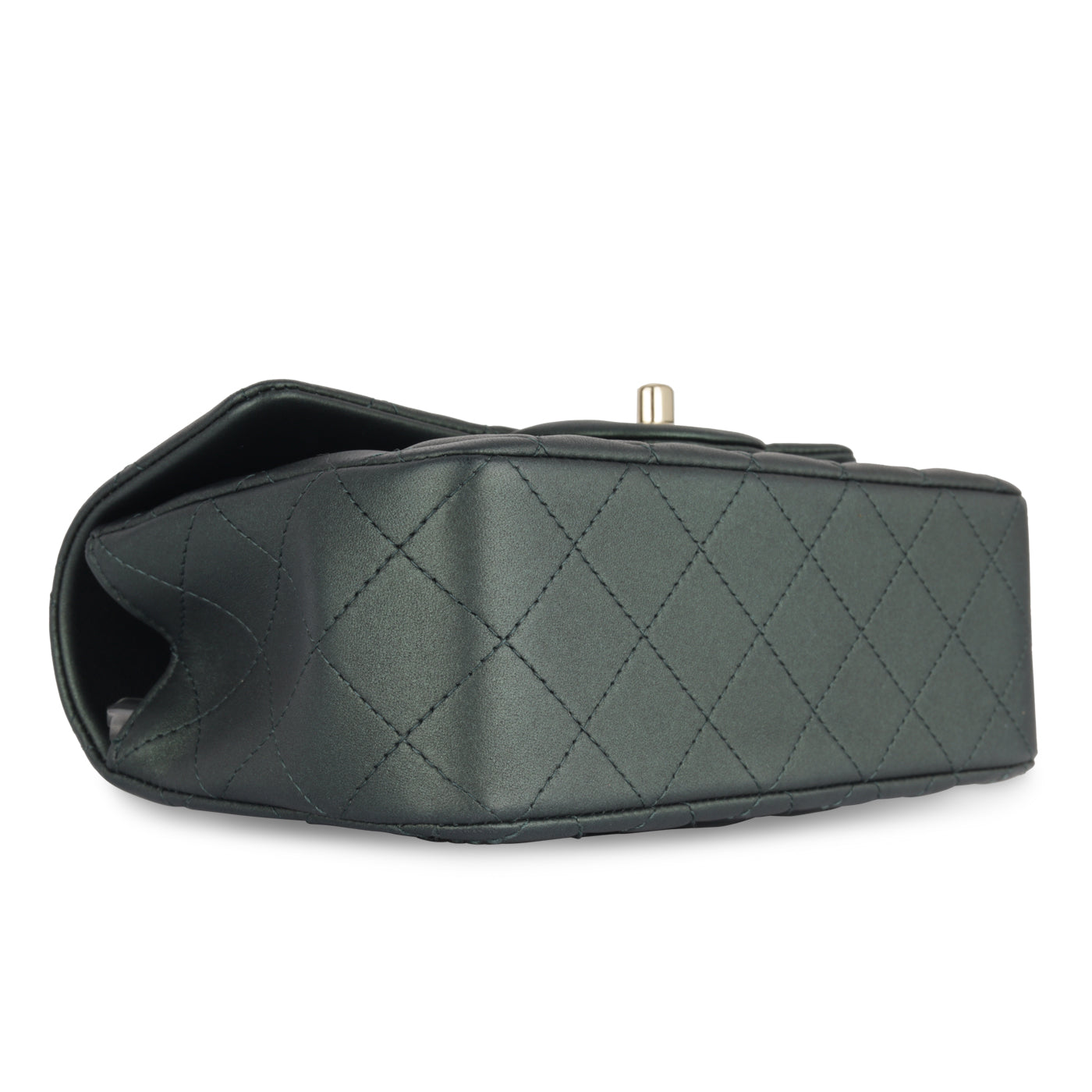 Chanel Classic Flap Lambskin Gold Shoulder Bag Style 71
