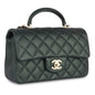 Chanel Classic Flap Lambskin Gold Shoulder Bag Style 69