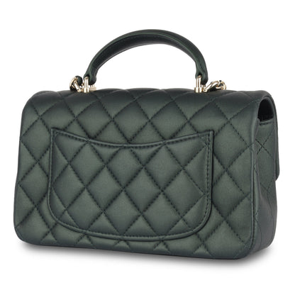 Chanel Classic Flap Lambskin Gold Shoulder Bag Style 69