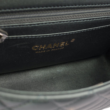 Chanel Classic Flap Lambskin Gold Shoulder Bag Style 69