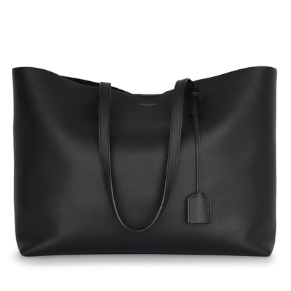 Saint Laurent Leather Black Tote Bag Style 8