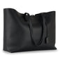 Saint Laurent Leather Black Tote Bag Style 8