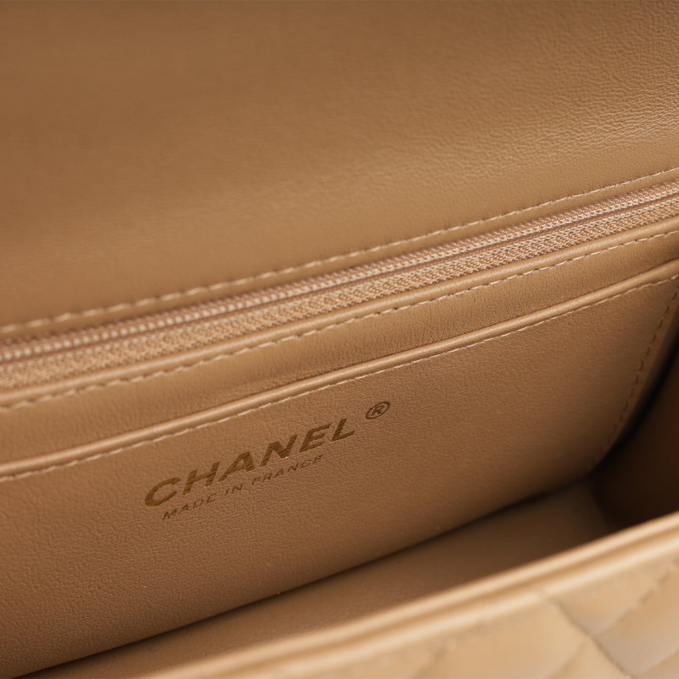 Chanel Classic Flap Lambskin Gold Shoulder Bag Style 70