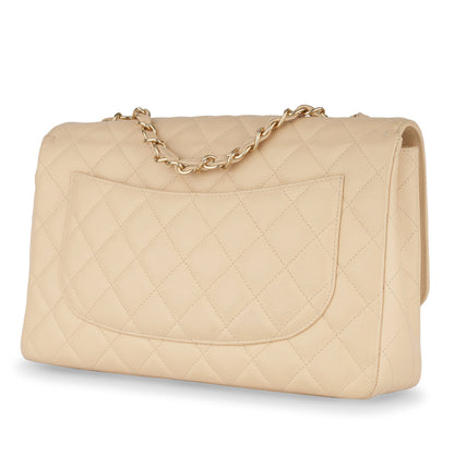 Chanel Classic Flap Caviar Gold Shoulder Bag Style 5