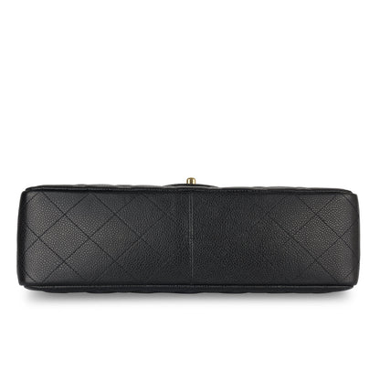 Chanel Classic Flap Lambskin Black Shoulder Bag Style 41