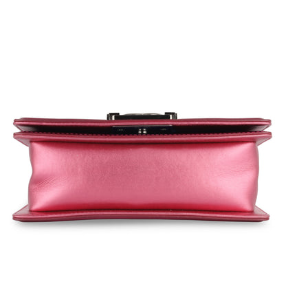 Chanel Boy Bag Leather Black Shoulder Bag Style 4