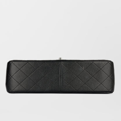 Chanel Classic Flap Lambskin Black Shoulder Bag Style 39