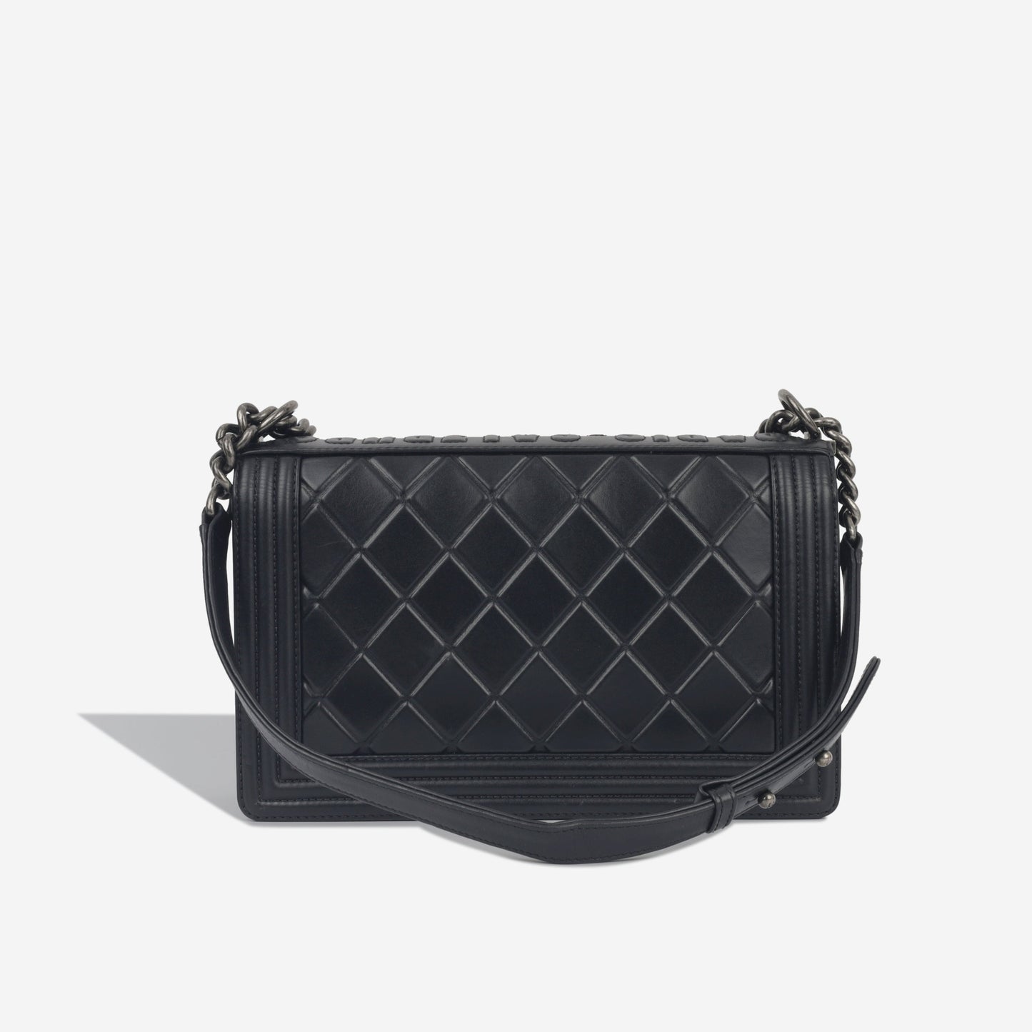 Chanel Boy Bag Calfskin Black Shoulder Bag