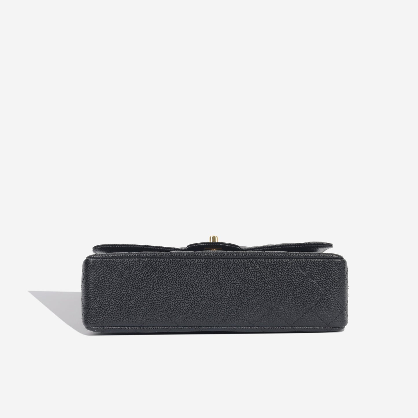 Chanel Classic Flap Lambskin Black Shoulder Bag Style 105