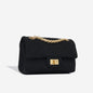 Chanel Classic Flap Calfskin Black Shoulder Bag Style 2