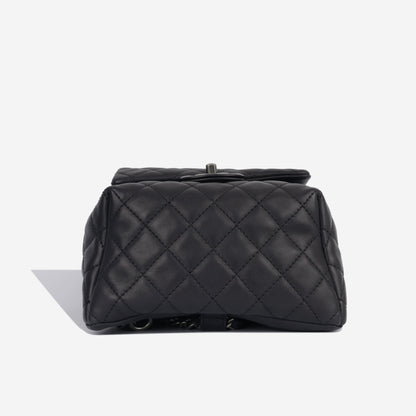 Chanel Lambskin Black Backpack Lambskin