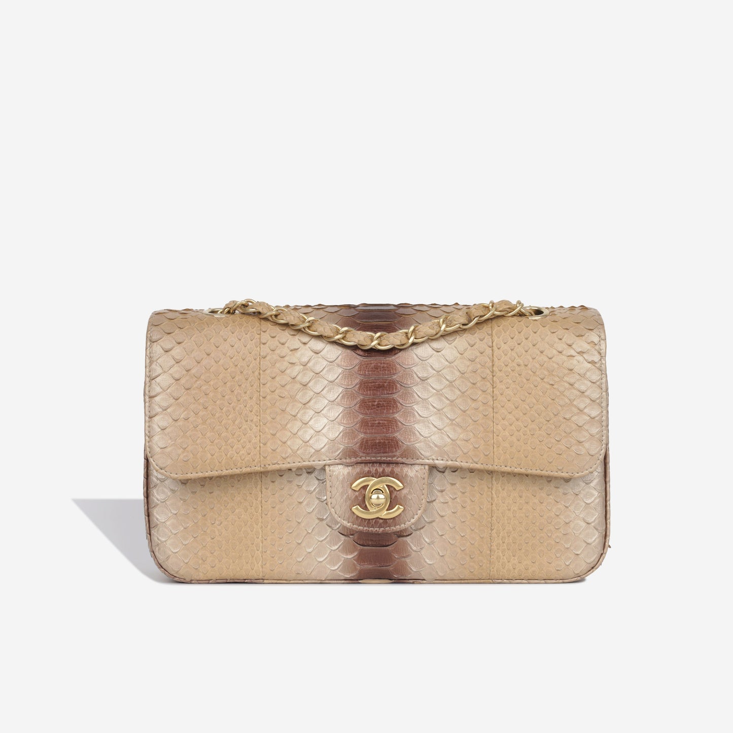 Chanel Classic Flap Lambskin Gold Shoulder Bag Style 31