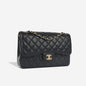 Chanel Classic Flap Caviar Black Shoulder Bag Style 16