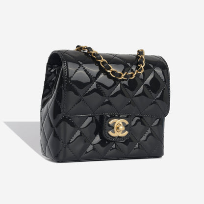 Chanel Classic Flap Lambskin Black Shoulder Bag Style 331