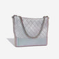 Chanel Gabrielle Lambskin Silver Shoulder Bag