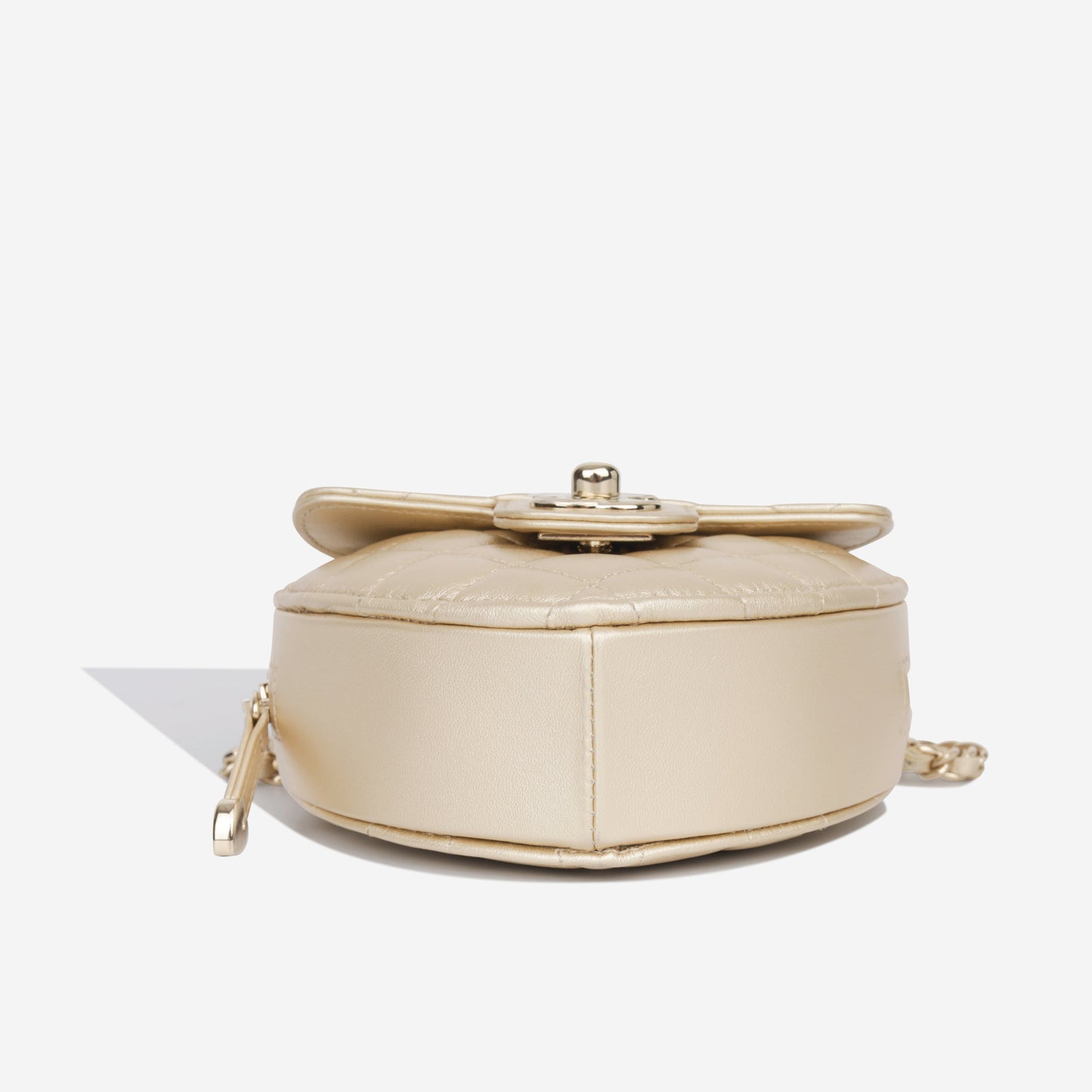 Chanel Small Heart Bag - Champagne