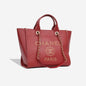 Chanel Deauville Caviar Gold Tote Bag